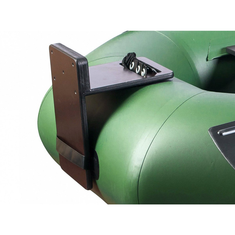 Подвесной деревянный транец.